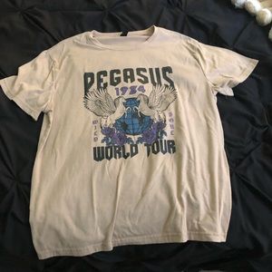 Oversized band tee